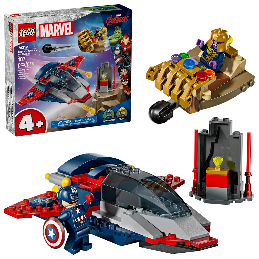 LEGO® Marvel: Amerika Kapitány vs. Thanos (76319)