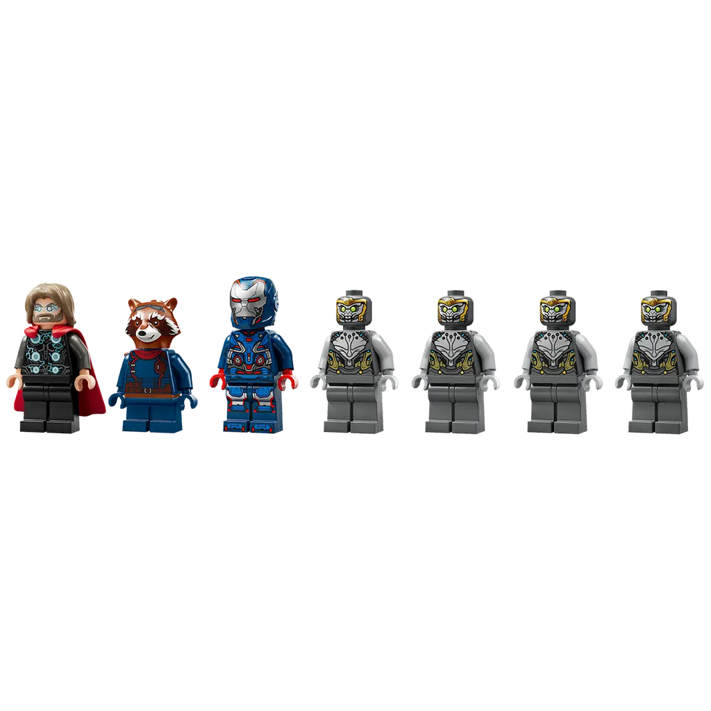 LEGO® Marvel: Bosszúállók: Végjáték Thor a chitauri harcosok ellen (76322) kép 3