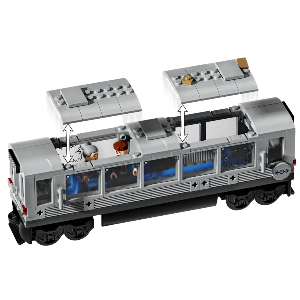 LEGO® Marvel: Pókember és Doc Ock csatája a metrókocsiban (76321) kép 3