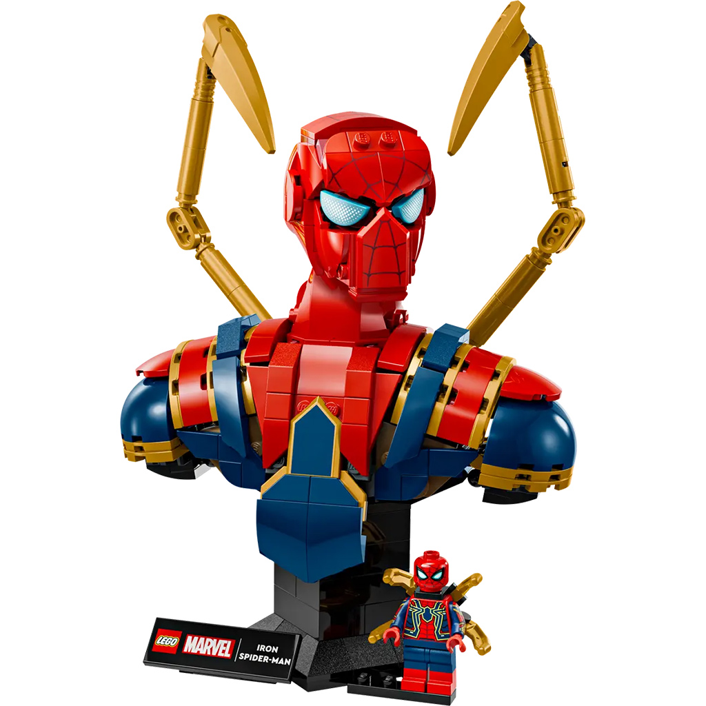 LEGO® Marvel: Vas Pókember mellszobor (76326) kép 2