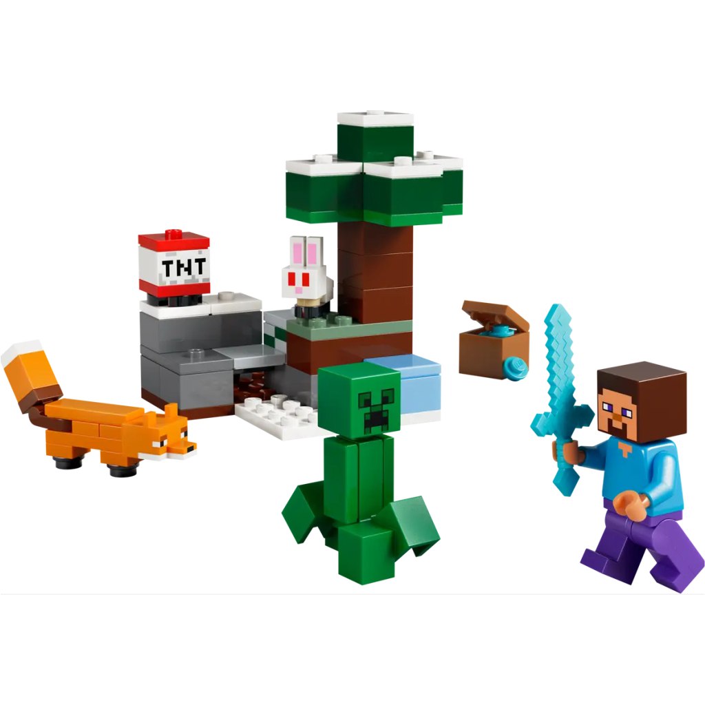 LEGO® Minecraft: Steve tajgai kalandjai (21583) kép 2