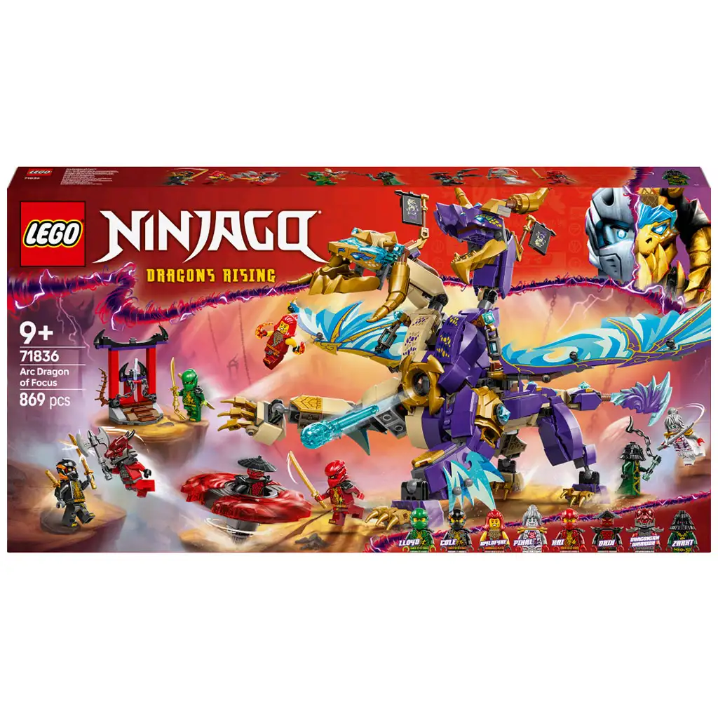 LEGO® Ninjago: A koncentráció rangos sárkánya (71836)