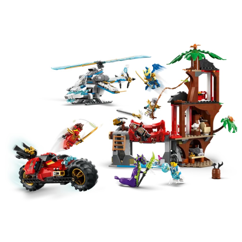 LEGO® Ninjago: Nindzsajárművek csatája a lombháznál (71857) kép 3