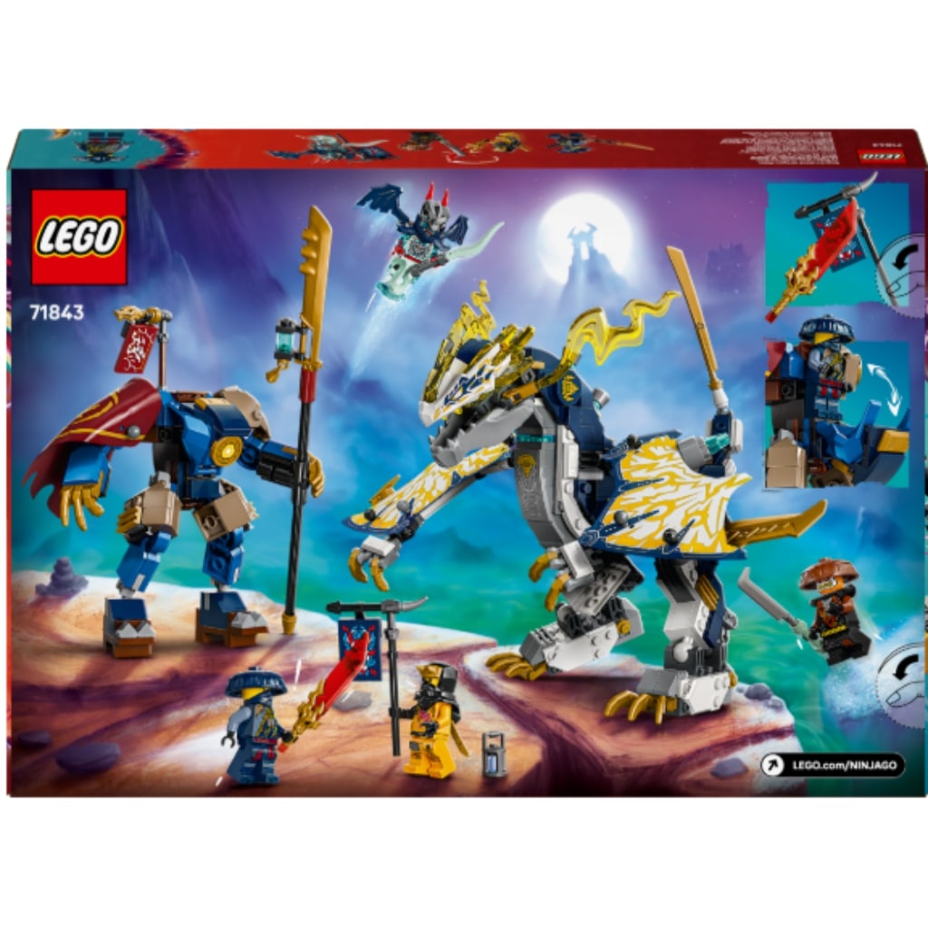 LEGO® Ninjago: Rouge sárkánylovas robotja (71843) kép 5