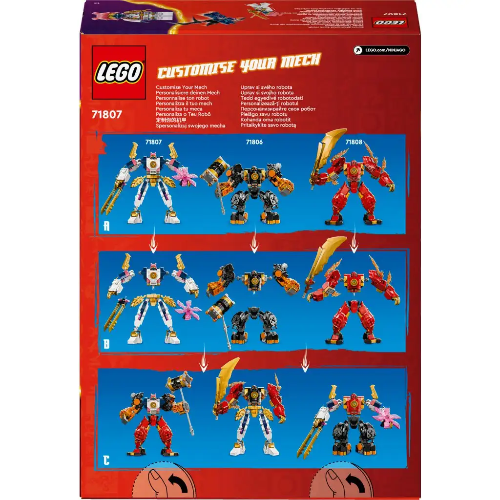 LEGO® Ninjago: Sora elemi csúcsrobotja (71807) kép 5