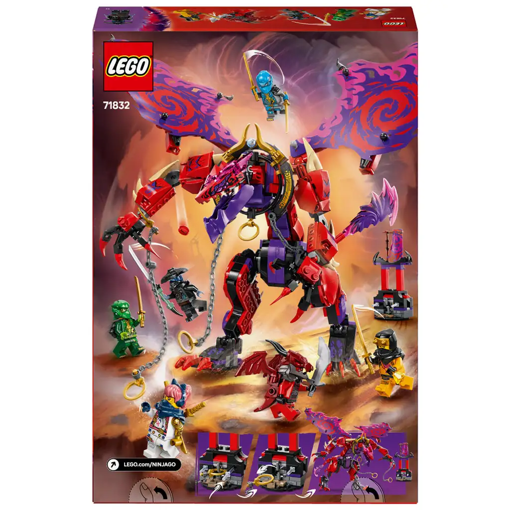 LEGO® Ninjago: Thunderfang, a káosz sárkánya (71832) kép 2