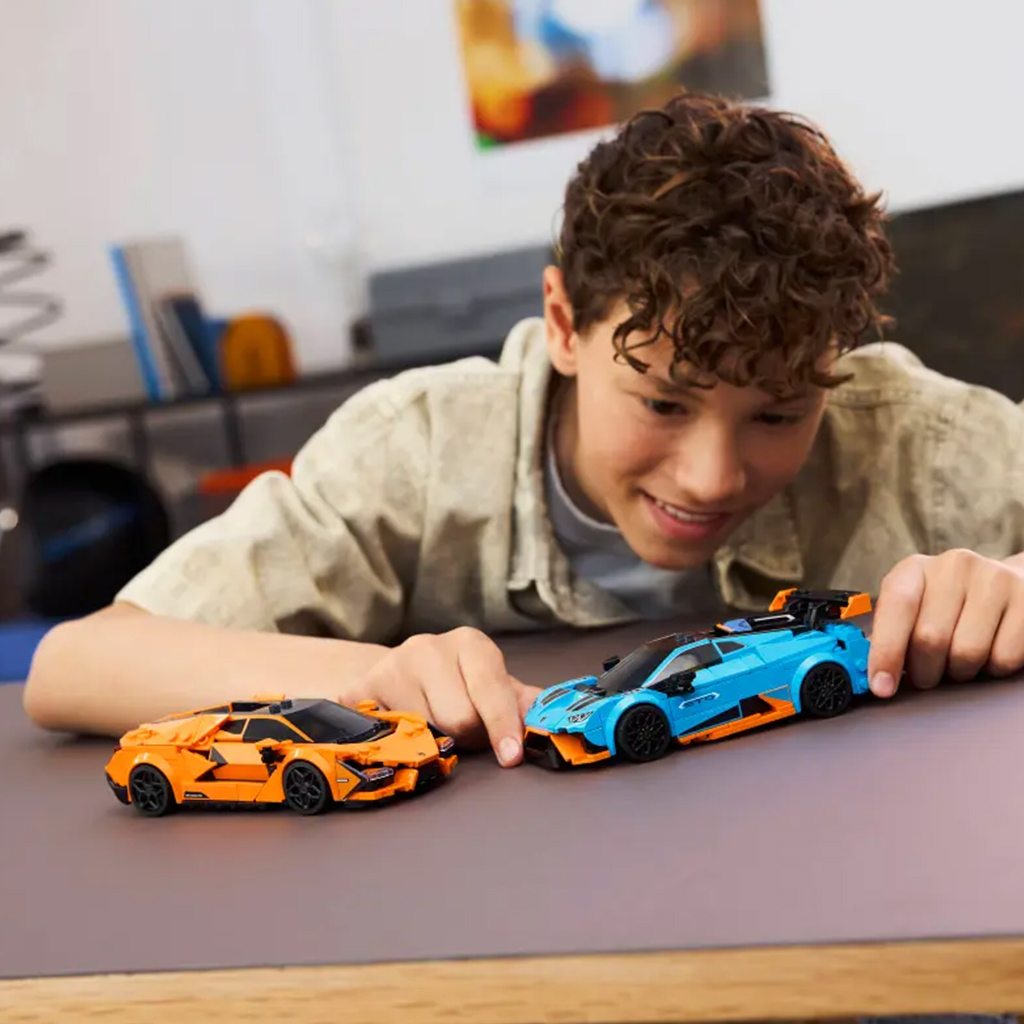 LEGO® Speed Champions: Lamborghini Revuelto és Huracán STO (77238) kép 5