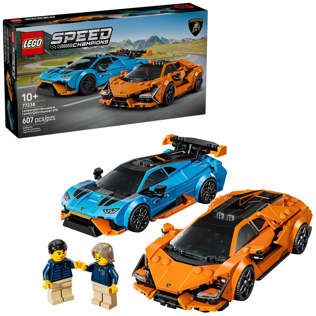 LEGO® Speed Champions: Lamborghini Revuelto és Huracán STO (77238)