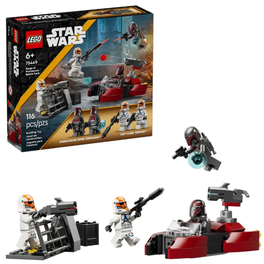 LEGO® Star Wars™: A Mandalore ostroma harci csomag (75449)