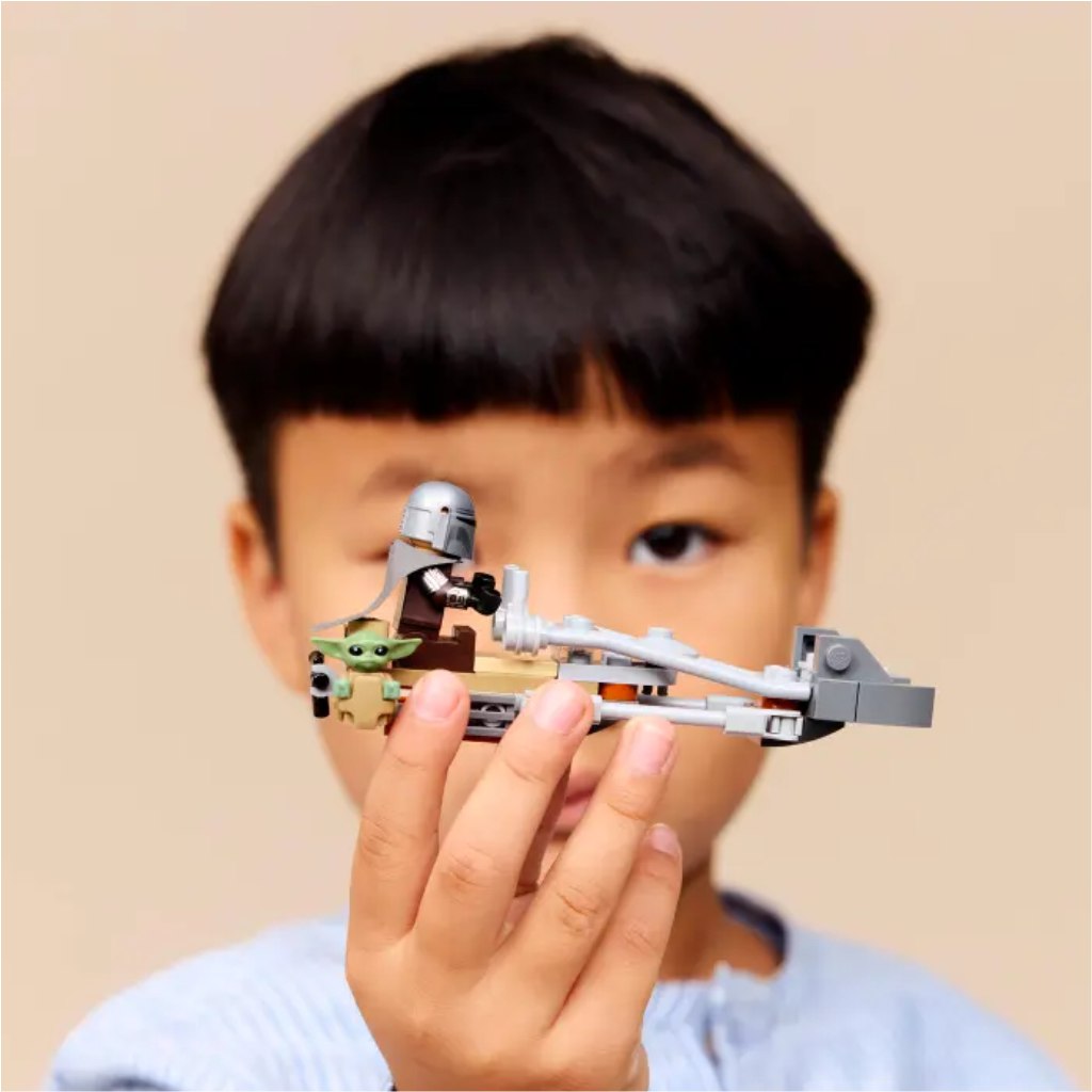 LEGO® Star Wars™: A Mandalóri és Grogu speeder bike-ja (75436) kép 4