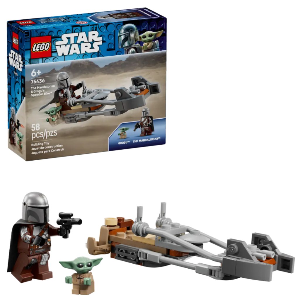 LEGO® Star Wars™: A Mandalóri és Grogu speeder bike-ja (75436)