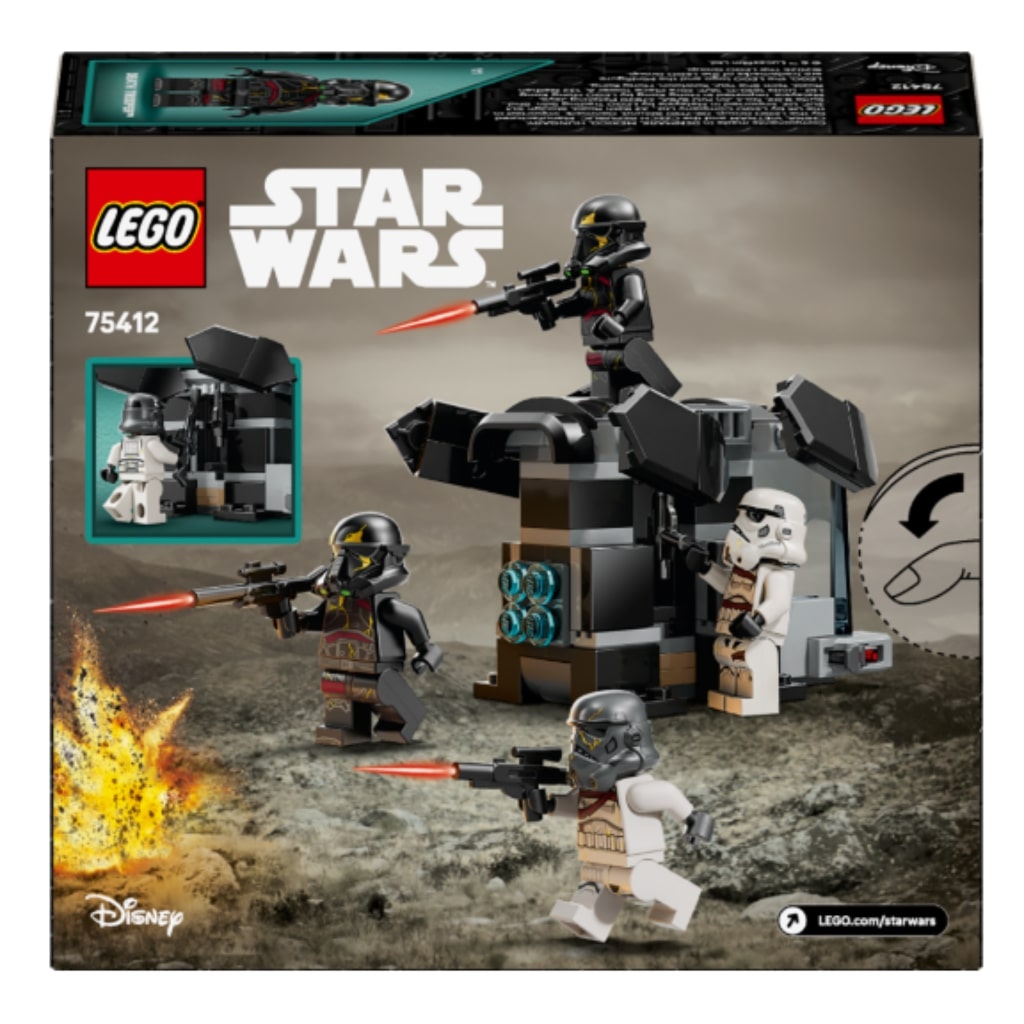 LEGO® Star Wars™: Halálcsillag katona és Night Trooper harci csomag (75412) kép 2