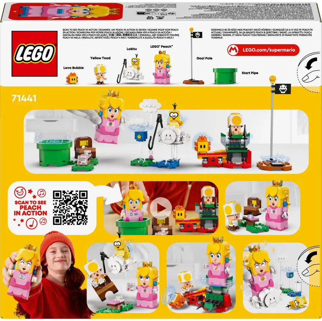 LEGO® Super Mario™: Kalandok az interaktív Peach figurával (71441) kép 4