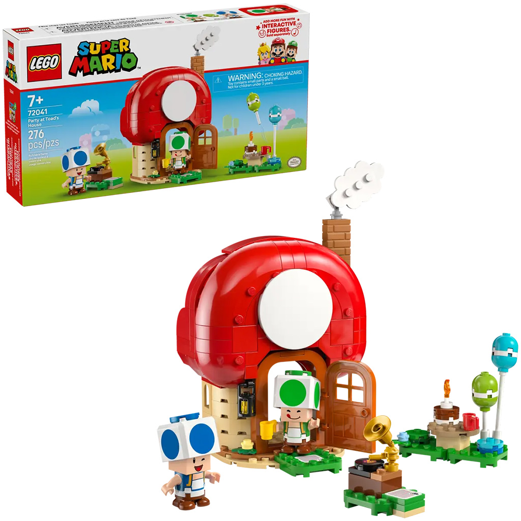 LEGO® Super Mario™: Buli Toad házában (72041)