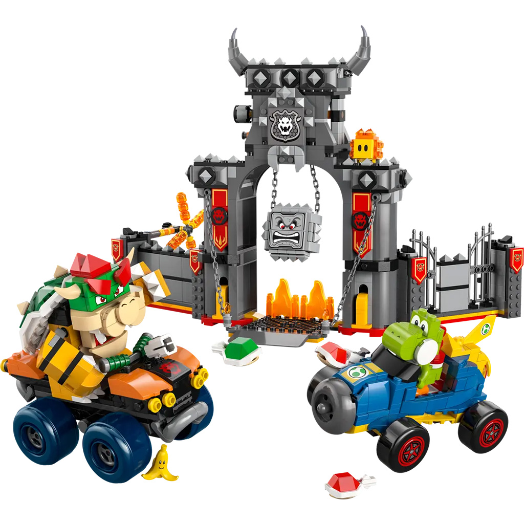 LEGO® Super Mario™: Mario Kart™ – Bowser kastélya (72039) kép 2