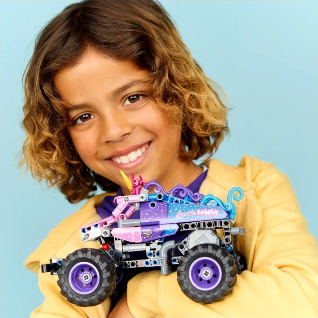 LEGO® Technic: Monster Jam™ Sparkle Smash™ - Hátrahúzhatós (42220) kép 5