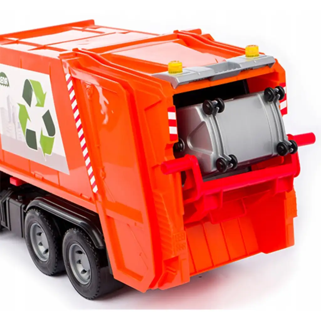 LENA: Mercedes Worxx Arocs szelektív hulladékszállító kukásautó 54cm kép 3