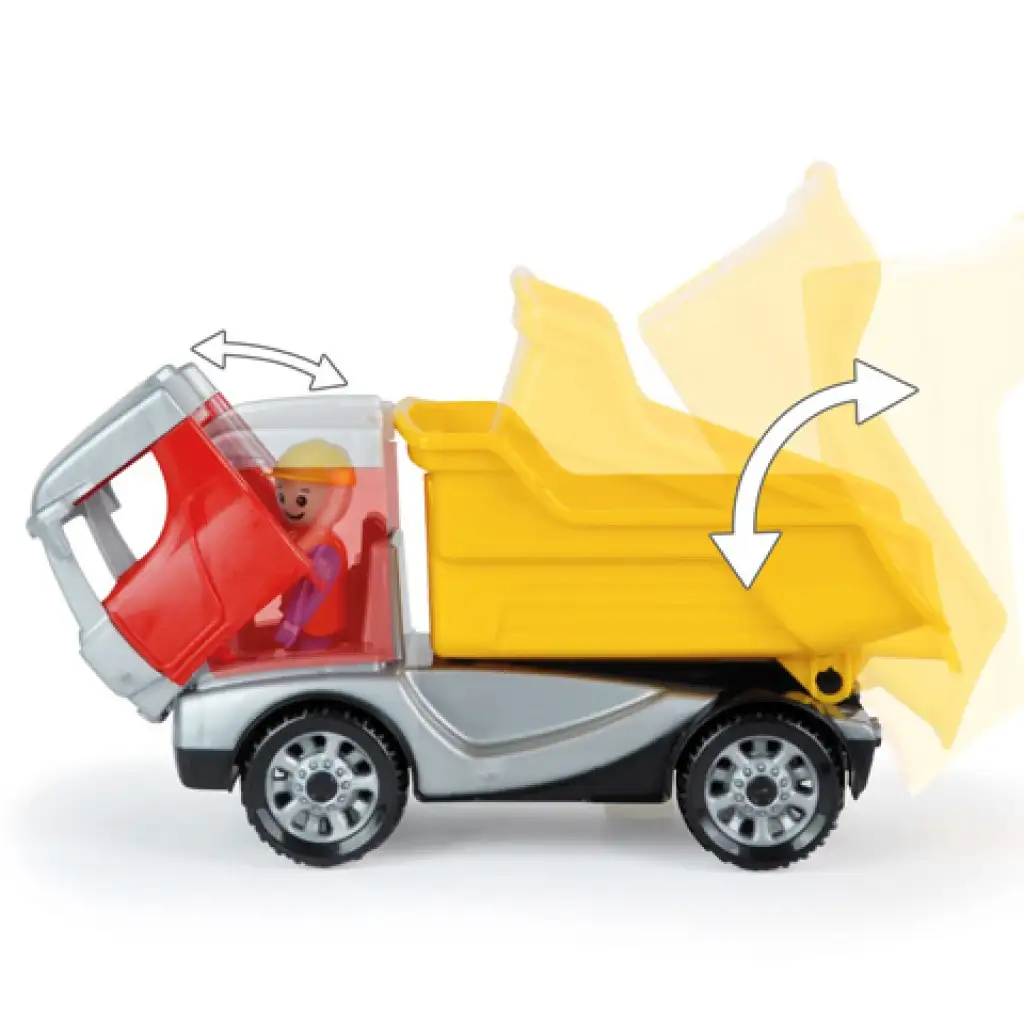 LENA: Truckies dömper figurával 22cm kép 3