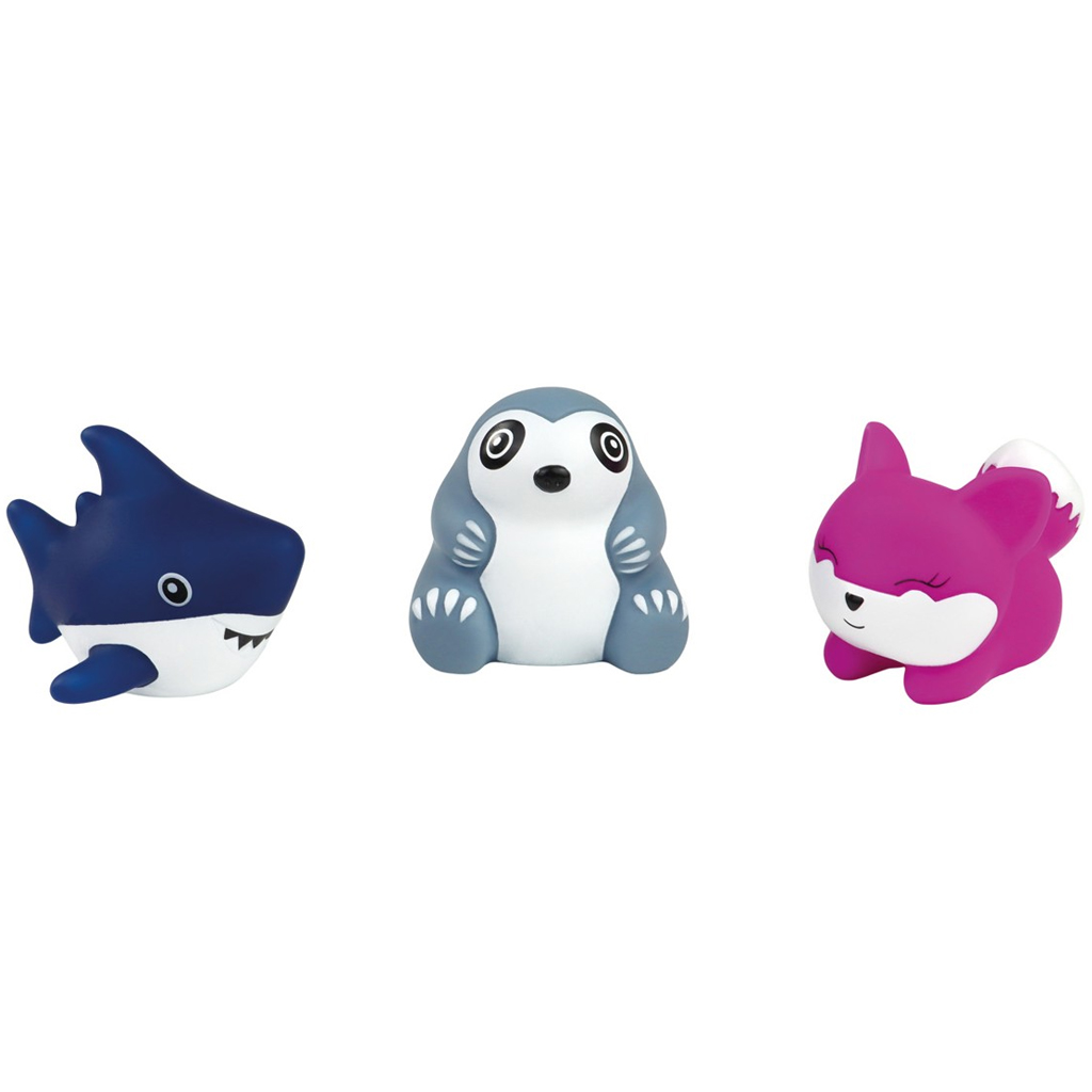 LENA: Boldog állatok fürdőjáték többféle 1db kép 2