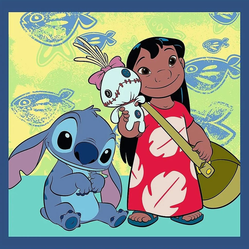 Lilo és Stitch - 3 az 1-ben 20-36-50db-os puzzle - Trefl kép 2