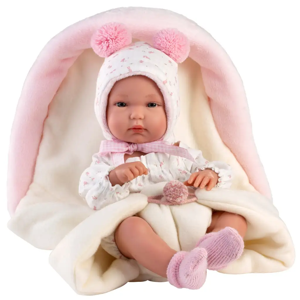 Llorens: Bimba 35cm-es baba hálózsákkal