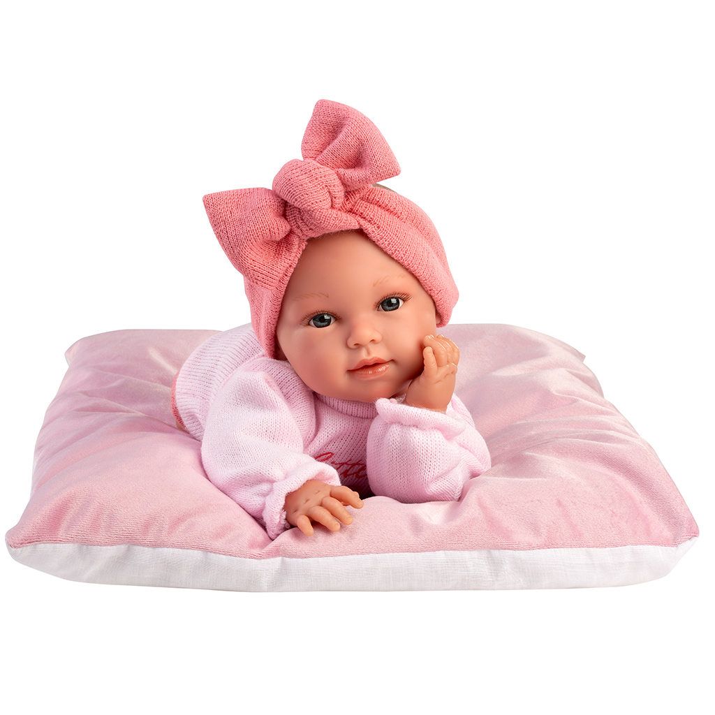 Llorens: Olivia 38cm-es síró baba párnával kép 3