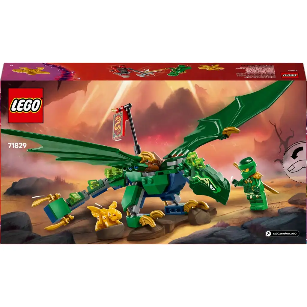 LEGO® Ninjago: Lloyd zöld, erdei sárkánya (71829) kép 2