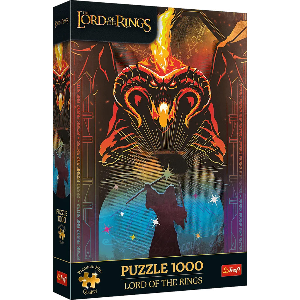 A Gyűrűk Ura Gandalf és a Balrog csatája 1000db-os Prémium plus quality puzzle - Trefl