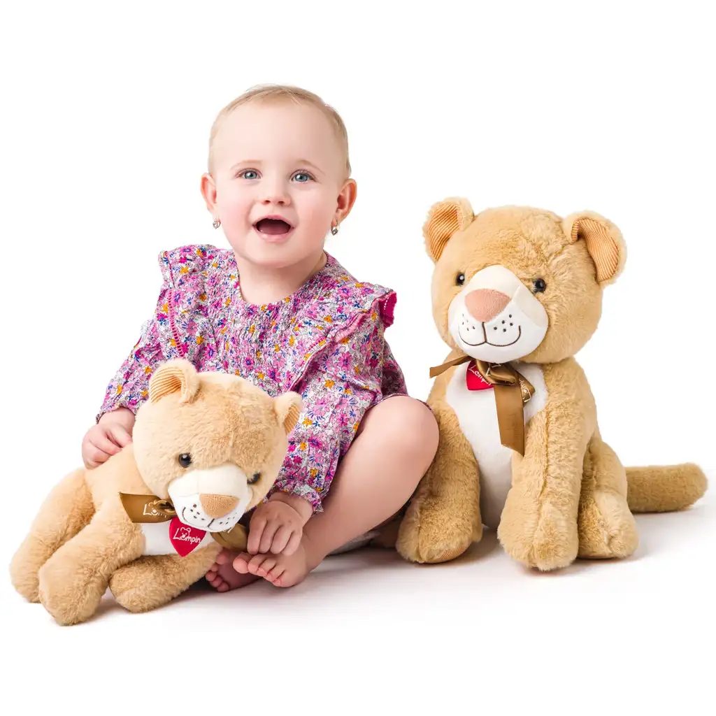 Babu oroszlán plüss figura 32cm - Lumpin kép 2