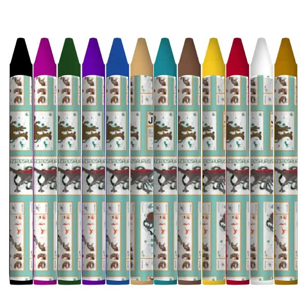 Luna: Jurassic World színező szett sablonnal és matricával 54x47cm kép 4