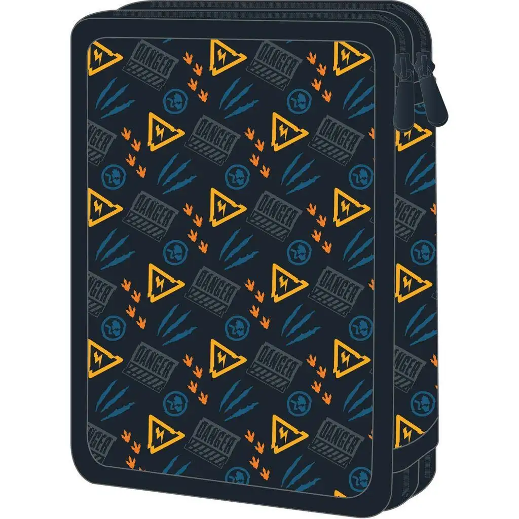 Luna: Must 2 szintes töltött tolltartó Jurassic – More Teeth kép 2