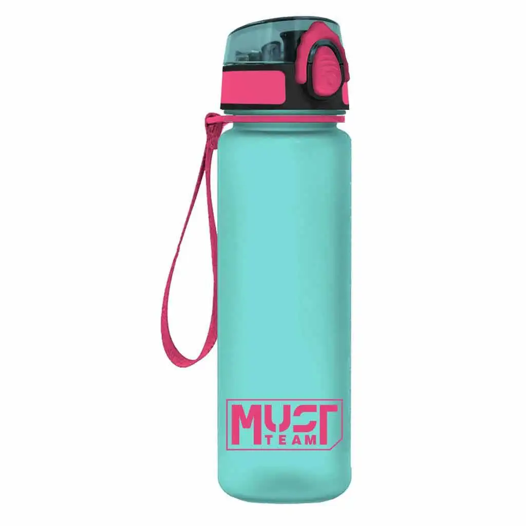 Luna: Must... Műanyag kulacs fogantyúval 650ml többféle színben 1db kép 3