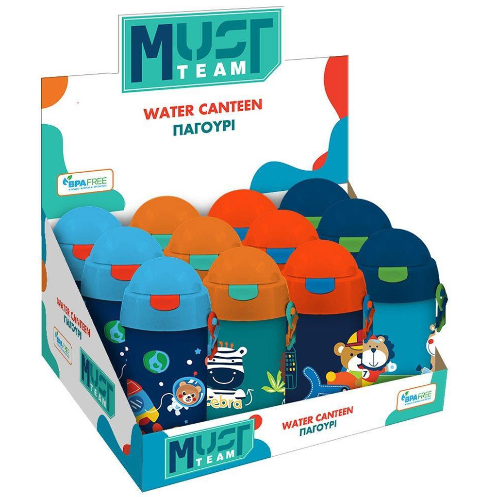 Luna: Must Team kulacs fiús mintákkal többféle változatban 500ml 1db