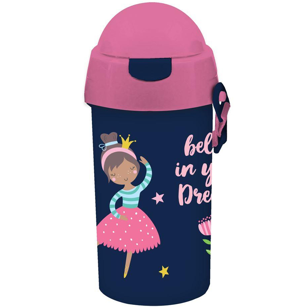 Luna: Must Team kulacs lányos mintával többféle változatban 500ml 1db kép 2