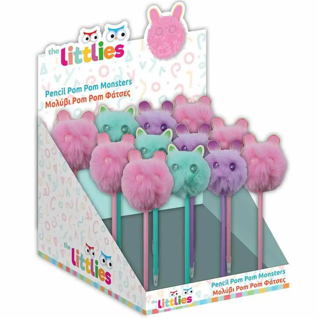 Luna: Pompom fejes ceruza többféle változatban 1db