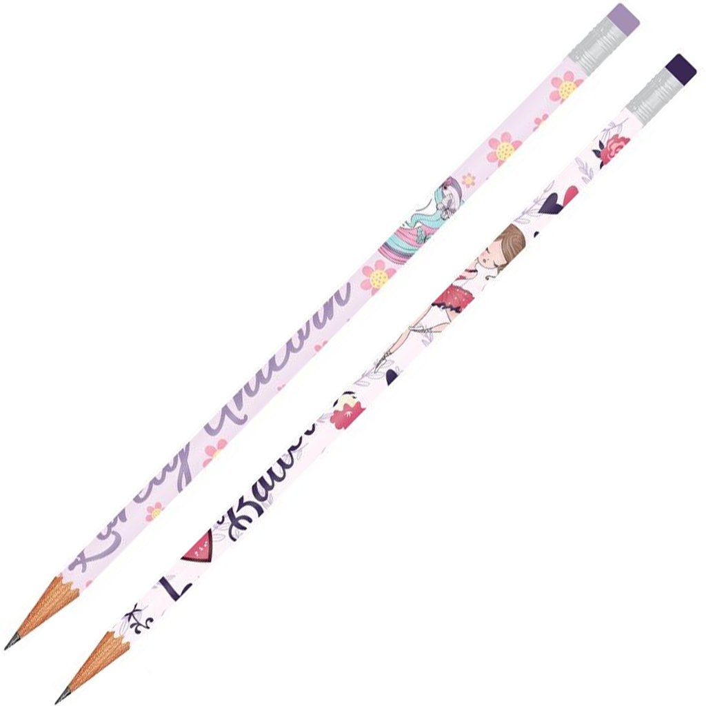 Luna: Lányos radíros grafitceruza, kétféle változatban 1db