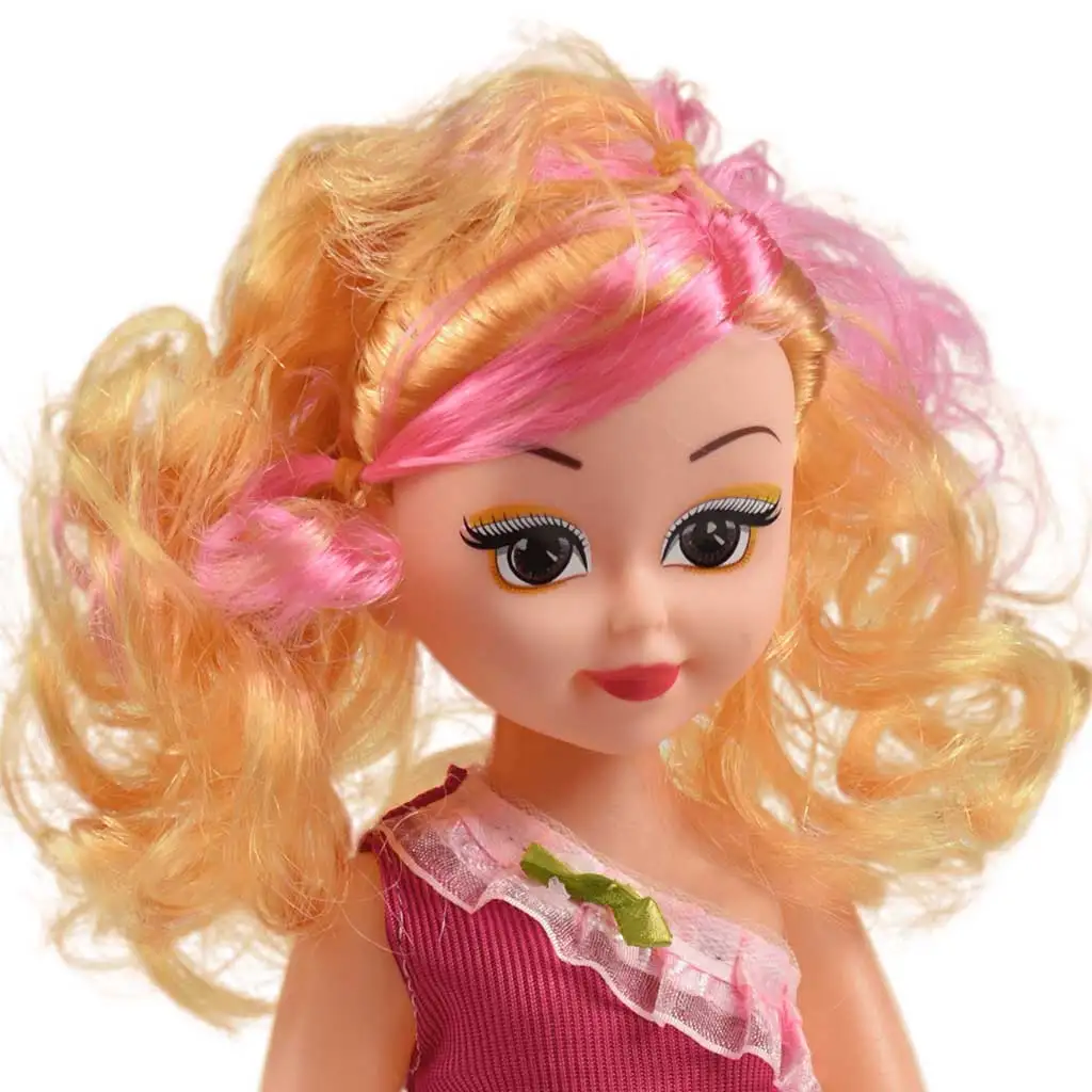 Jenny: Szőke vagy barna hajú trendi divatbaba hangeffektekkel 46cm kétféle változatban 1db kép 5