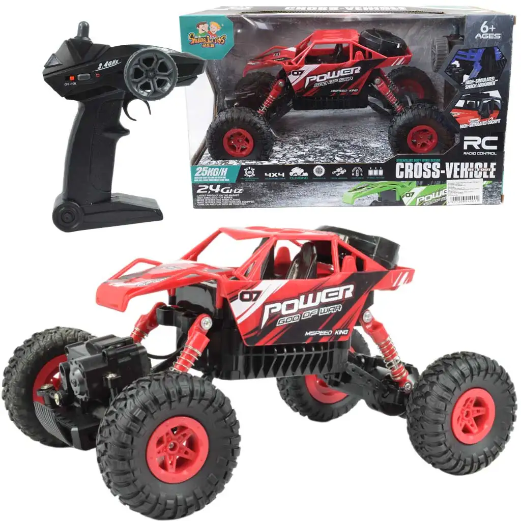 RC Távirányítós Power hegymászó terepjáró buggy kétféle változatban 2,4GHz 25cm