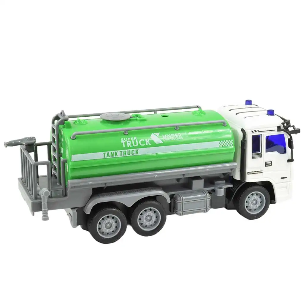 RC Távirányítós hulladékszállító teherautó fény effektekkel 27MHz 20cm többféle változatban 1db kép 9