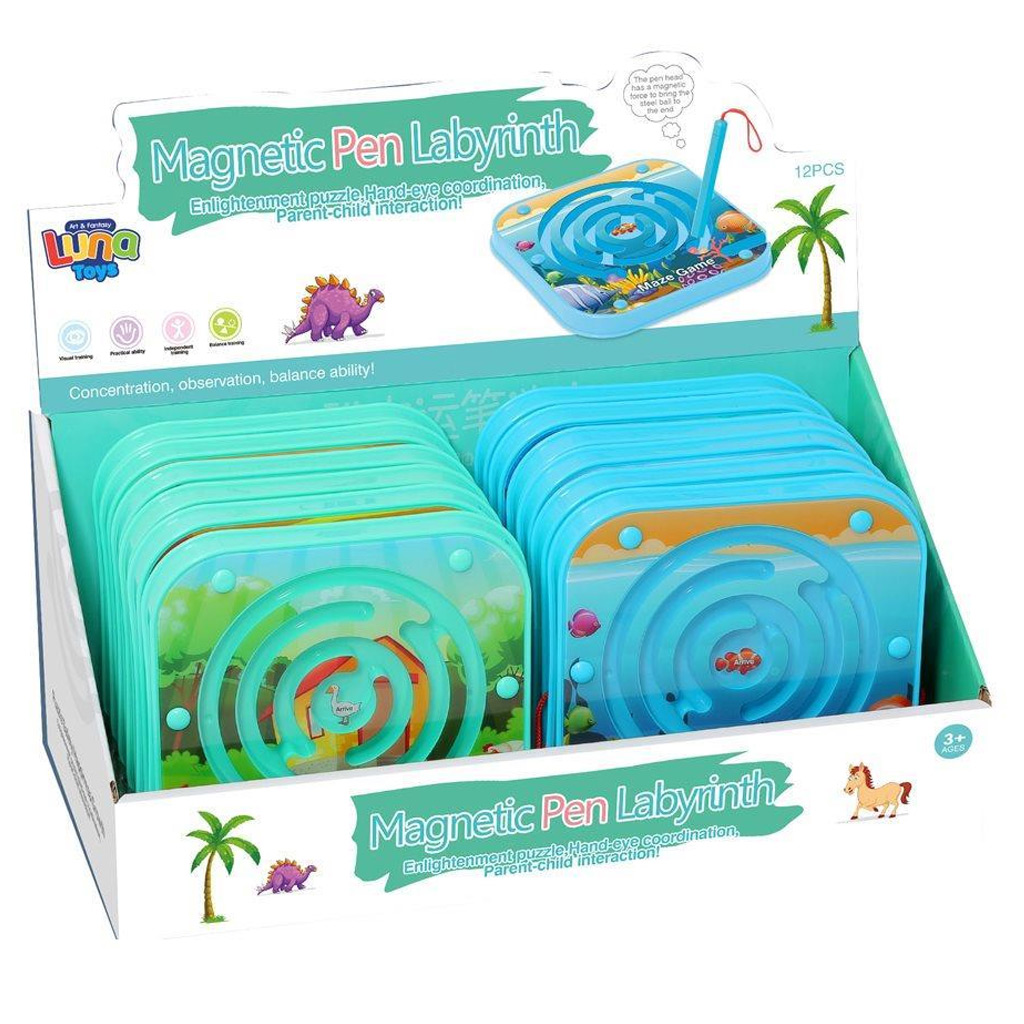 Luna: Mágneses labirintus ügyességi játék kétféle változatban 1db