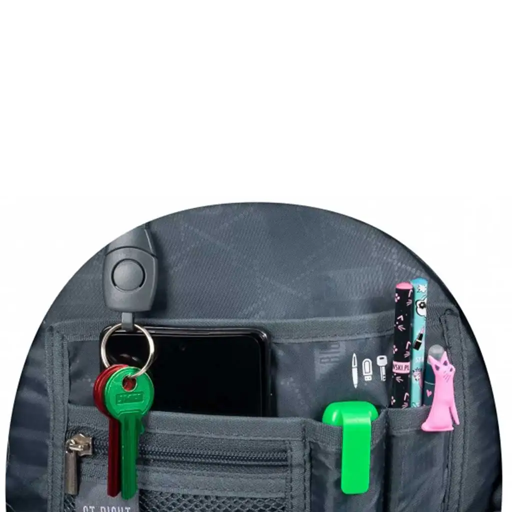 St.Right: Dream Unikornis négyrekeszes iskolatáska, hátizsák kép 5