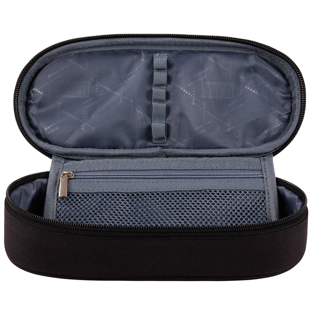 St.Right: Álmos kutyus fekete ovális tolltartó 23cm kép 2