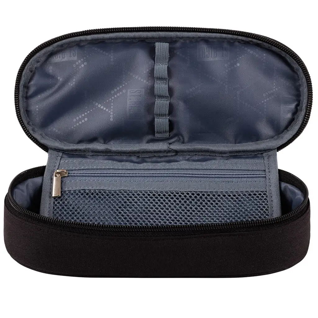 St.Right: Black Cats cicás ovális tolltartó fekete színben 23cm kép 2