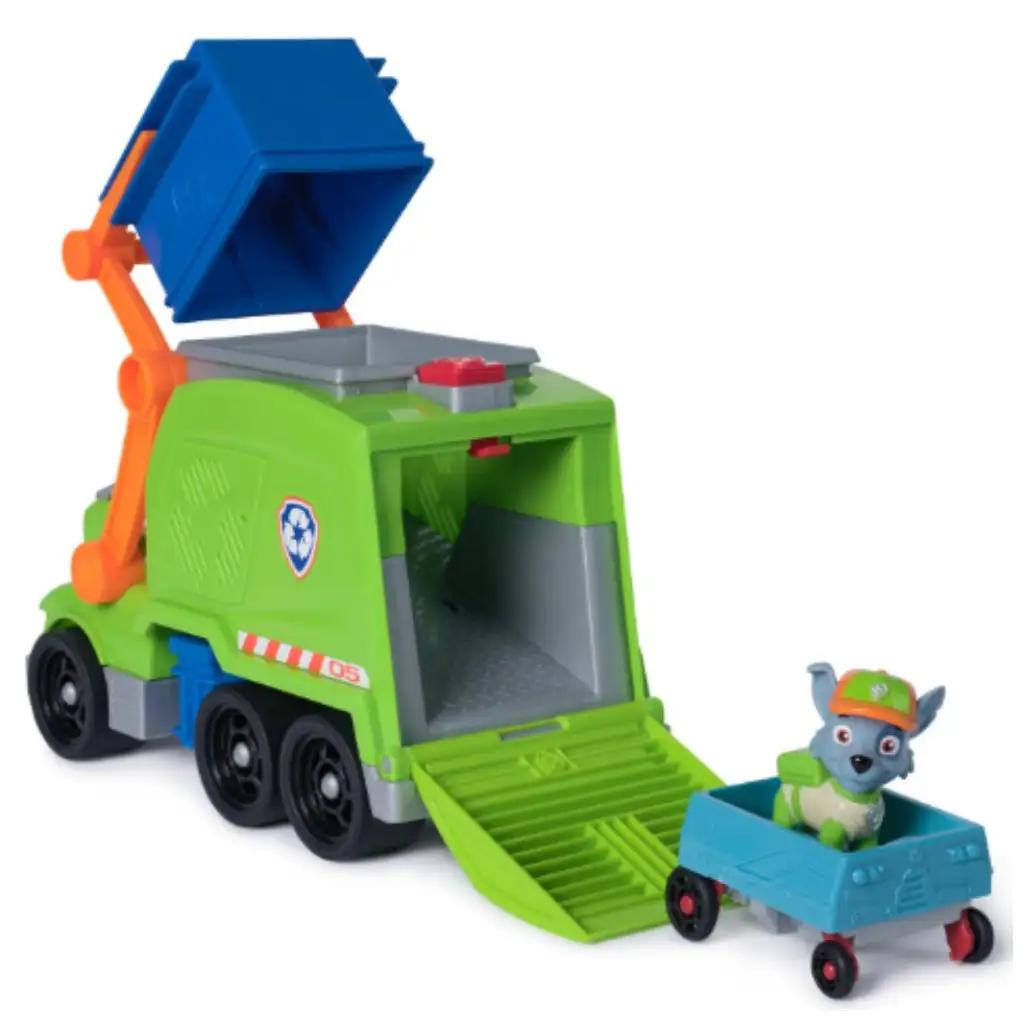 Mancs őrjárat: Crush'N'Roll Rocky deluxe kukásautó - Spin Master kép 2