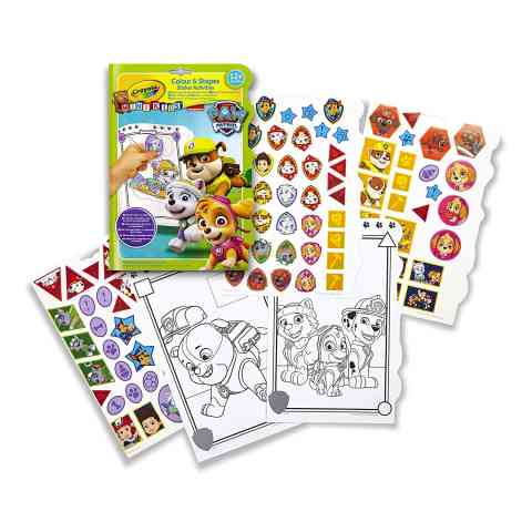 Mancs őrjárat színező és foglalkoztató füzet - Crayola kép 2