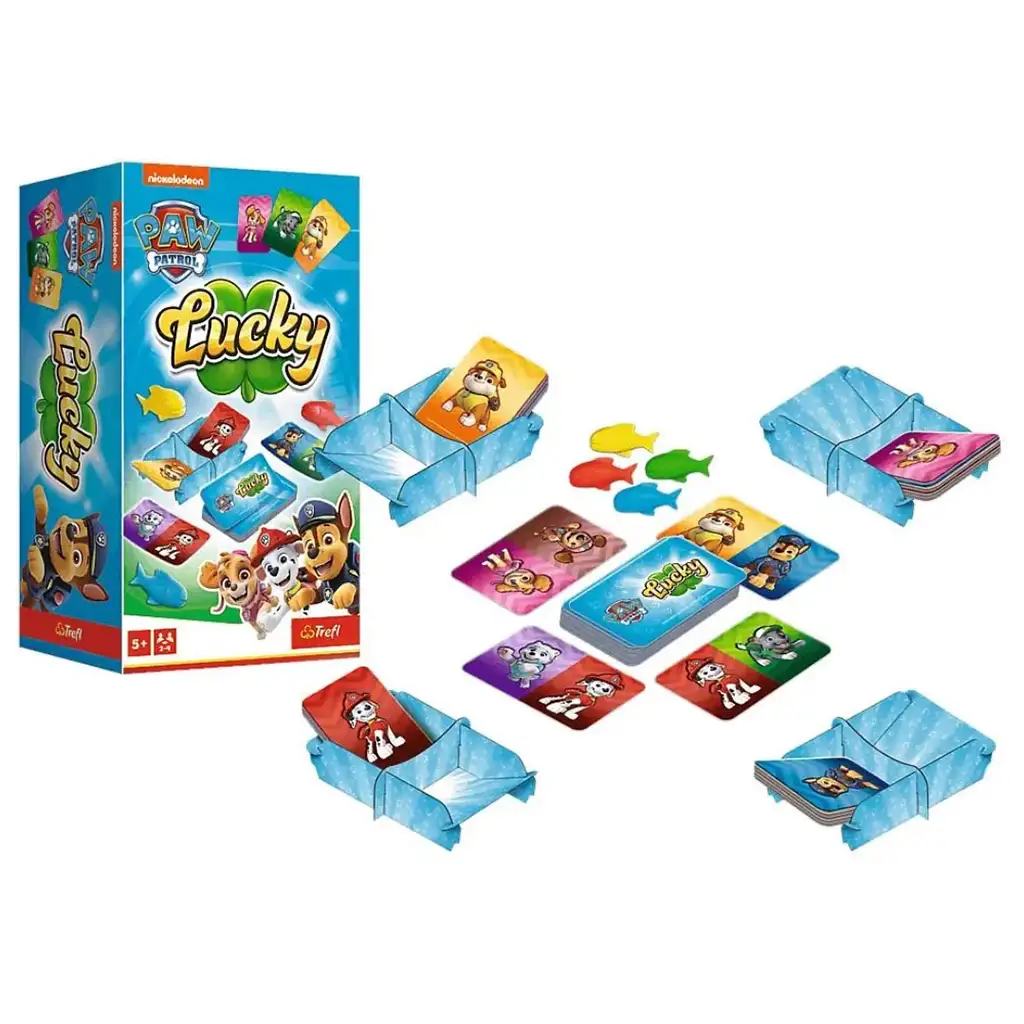 Mancs Őrjárat: Lucky kártyajáték - Trefl kép 2