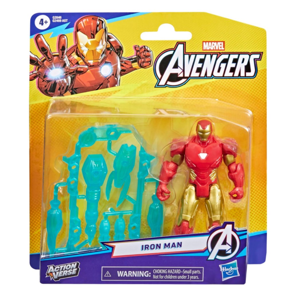 Marvel Bosszúállók Action Verse Vasember figura – Hasbro
