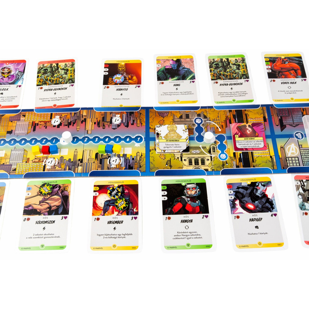 Marvel összecsapás New Yorkban társasjáték kép 2