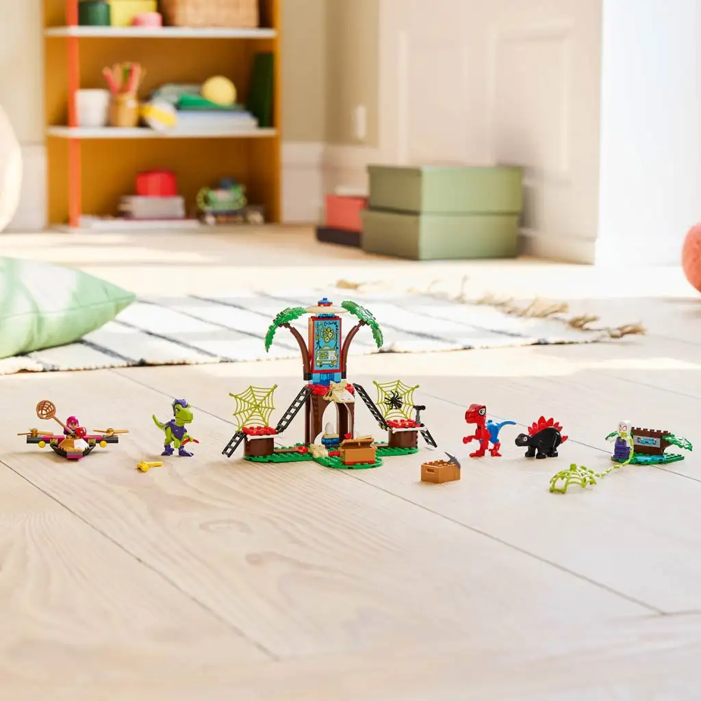 LEGO® Marvel: Pókember és Gobby raptorcsatája a lombház főhadiszálláson (11200) kép 4