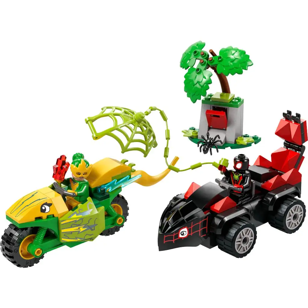 LEGO® Marvel: Spin és Electro - Üldözés a dinójárművel (11198) kép 3